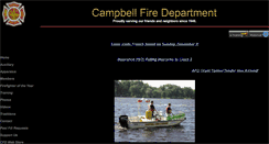 Desktop Screenshot of campbellfd.com