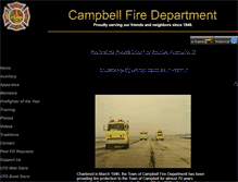 Tablet Screenshot of campbellfd.com